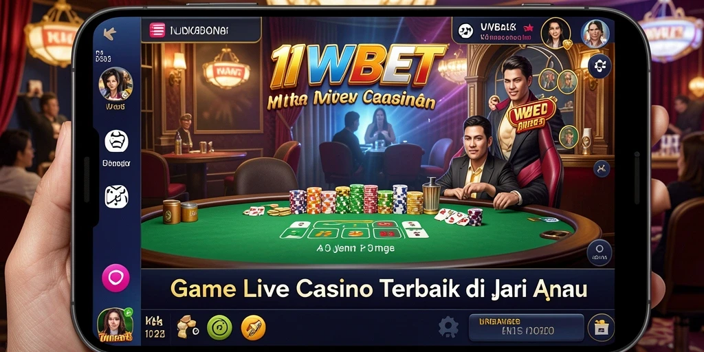 Tampilan gameplay mendebarkan dari 11WBET Live Casino.