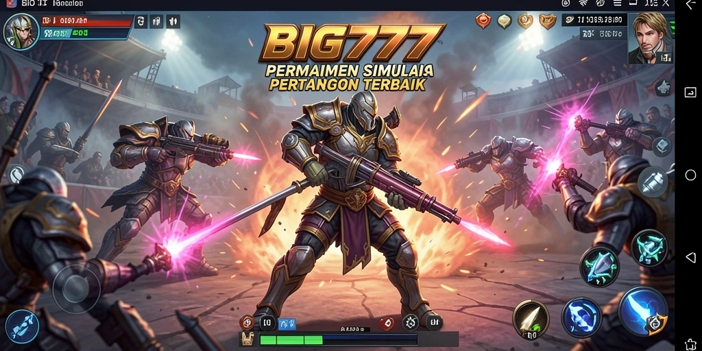 Tampilan gameplay menarik dari permainan SLG BIG777.