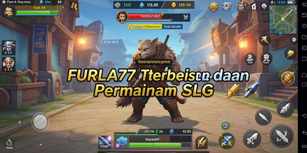 Tangkapan layar FURLA77 menunjukkan aksi pertempuran strategi yang mendebarkan.