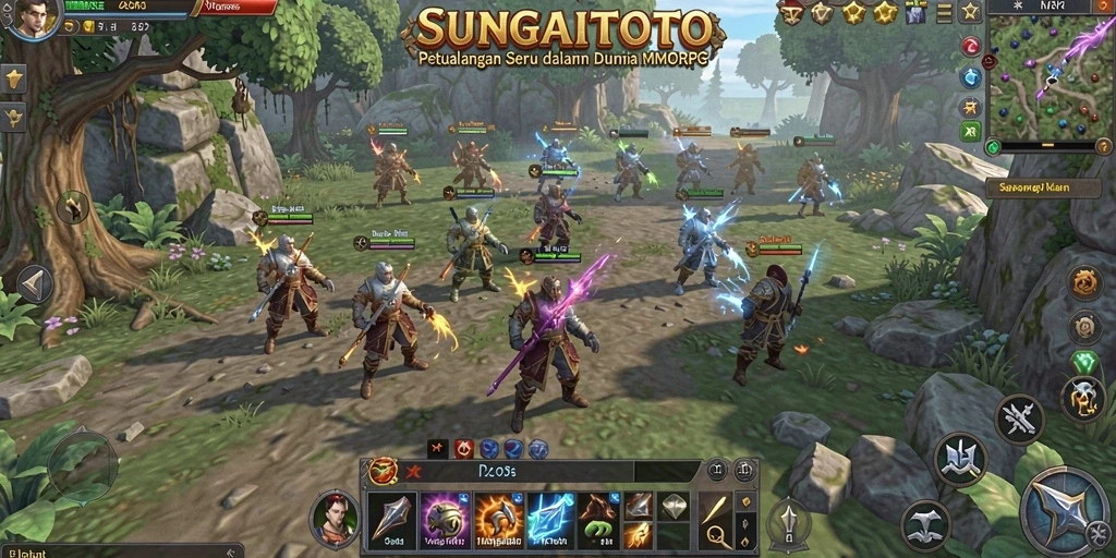 Tampilan gameplay SUNGAITOTO yang menakjubkan dan penuh aksi.