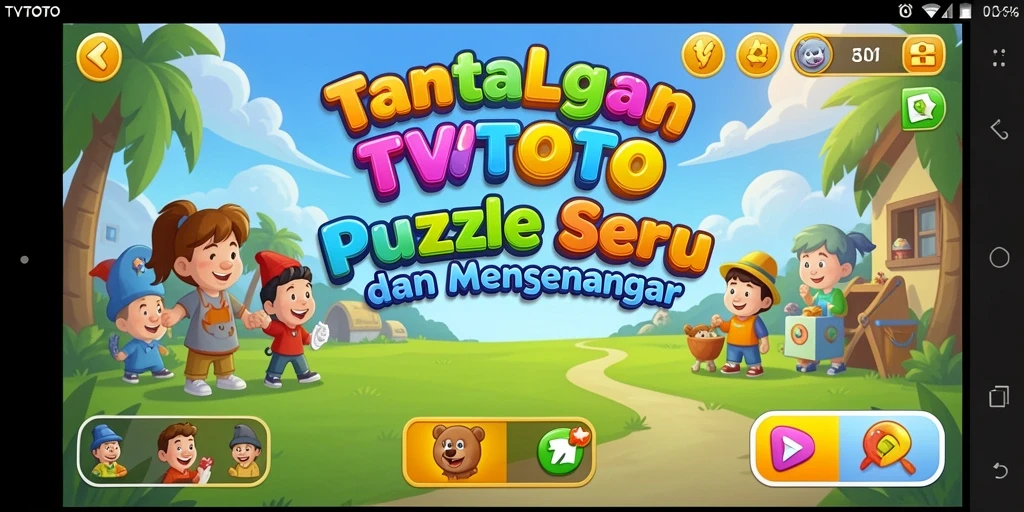 Gameplay TVTOTO yang menantang dan menarik