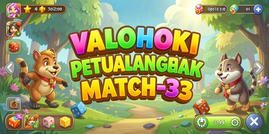 Tampilan screenshot gameplay <strong>VALOHOKI</strong> yang seru dan penuh warna.